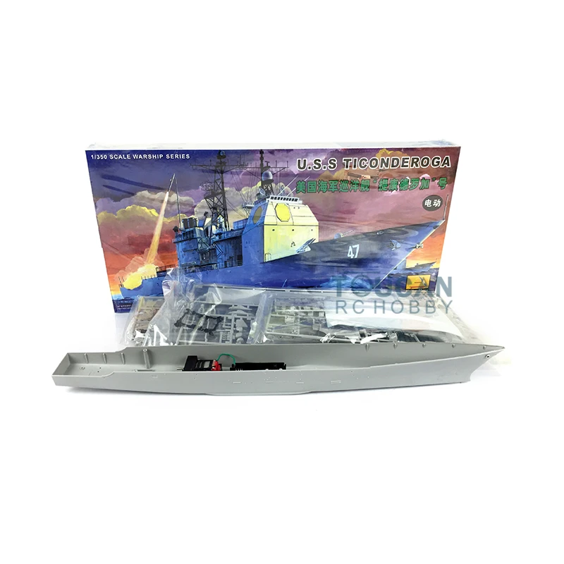 Trumpeter 80701 1/350 масштаб США Ticonderoga современный линкор модель военного корабля