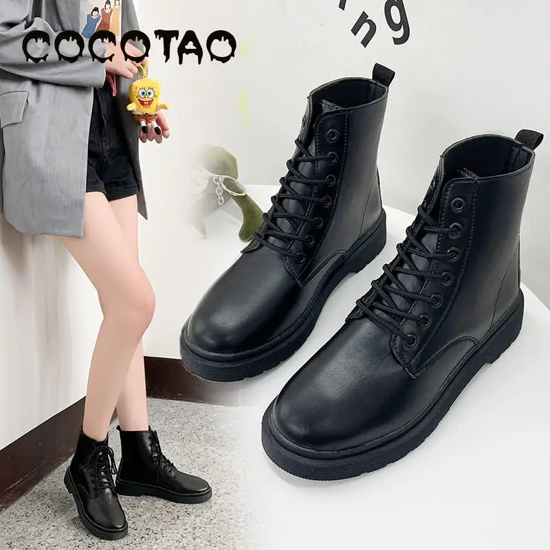 Ботинки martin Женская обувь в британском стиле коллекция 2019 года сезон осень