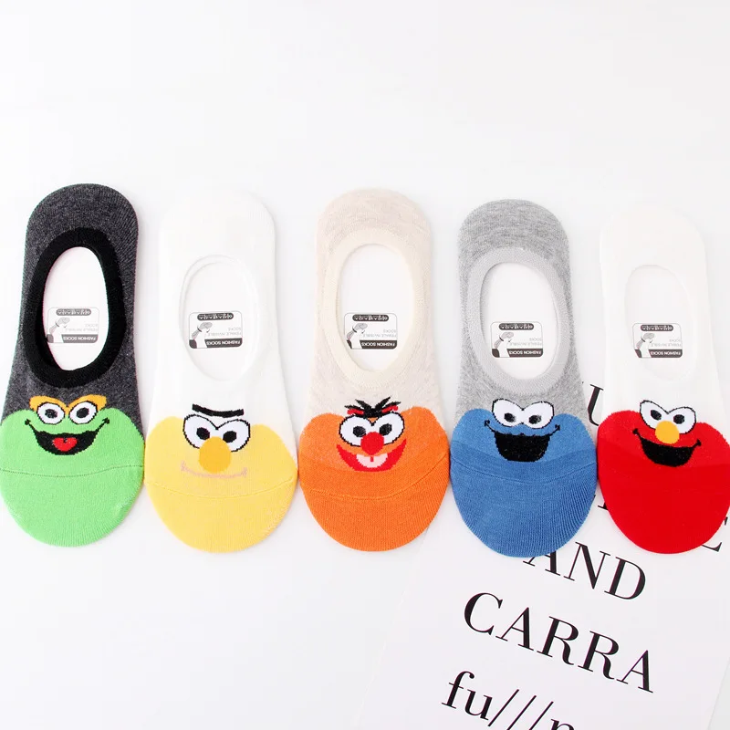 Носки-башмачки Epous креативные повседневные хлопковые носки с забавными