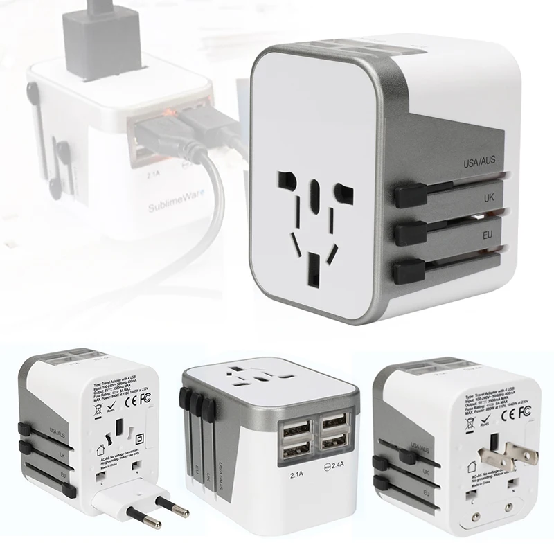2019 горячая распродажа универсальный мульти штекер Адаптер зарядное устройство