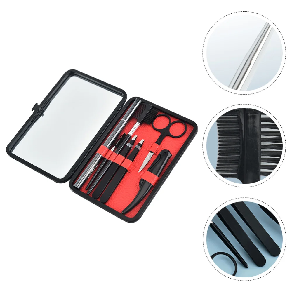 

7Pcs Beauty Set Trimming Kit Pencil Comb Scissor