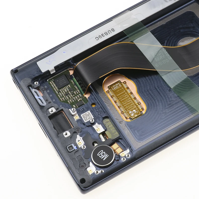 6,3 ''AMOLED для samsung Galaxy Note 10 N970F note10 N970 N9700 ЖК-дисплей с рамкой, кодирующий преобразователь сенсорного экрана в сборе
