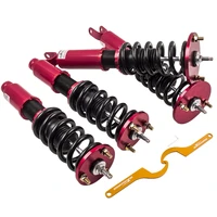 4pcs 24 ways for honda accord 1990 1997 adj damper coilover for acura shock absorbers spring struts suspension kits