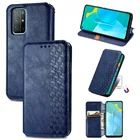 Кожаный чехол для Huawei P40 Pro P40 Lite Магнитный поглощающий откидной держатель задняя крышка для Honor 30 30S 30 Pro Honor 9S 9A P Smart 20