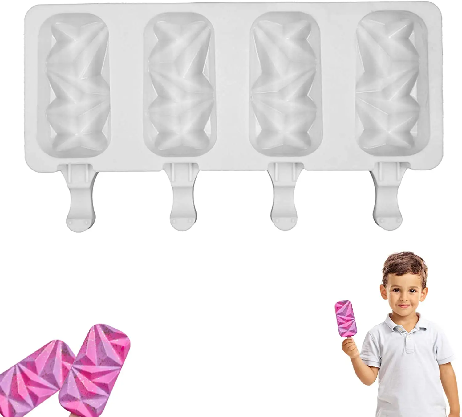 1 предмет форма мороженое на палочке льда формы для крема Творческий Баррел Кухня