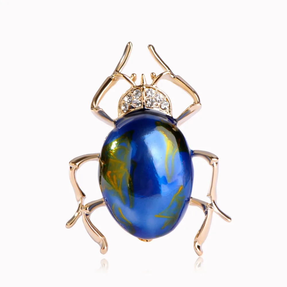 Эмалированные эмалированные Броши Funmor в стиле панк яркие броши для тараканов