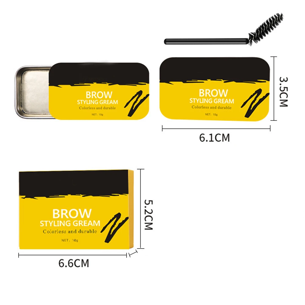 

1 Piece Nature Balm Eyebrow Styling Gel Soap Kit 3D Stereo Brows Cream Makeup Long Lasting Waterproof Brow Sculpt Cosmetics