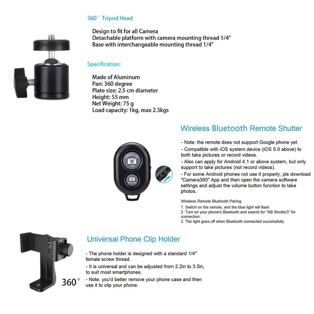 

Octopus Flexible Big L Tripod Stand Gorillapod for Phone Telefon Mobile Phone Smartphone Dslr and Camera Table Desk Mini Tripod