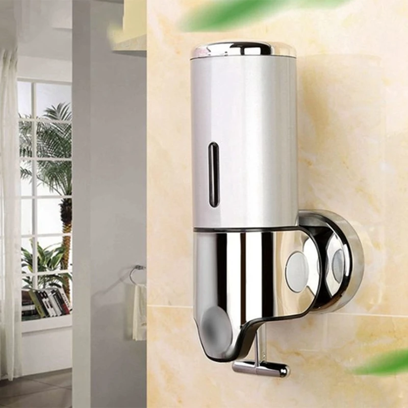 

Liquid Soap Dispenser Wall Mounted Shower Gel Dispensers Shampoo Container Pump Bathroom Soap Bottle Kitchen Tools