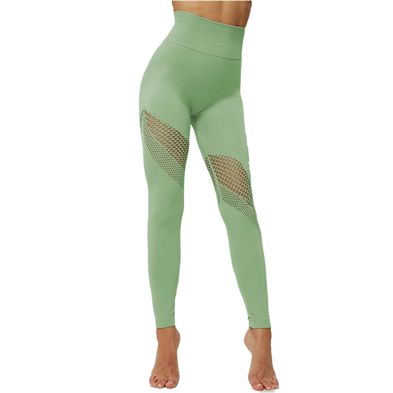 Женские Штаны Для Йоги леггинсы с высокой талией для фитнеса тренажерного зала