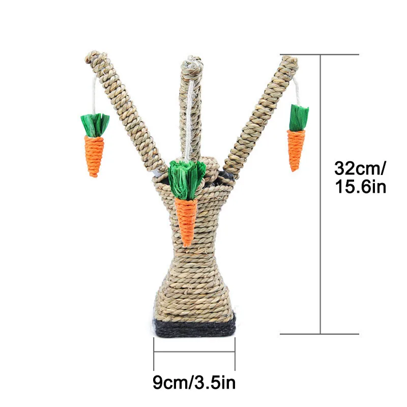 Кошачья чесалка для ногтей Интерактивная тренировочная игрушка сделай сам