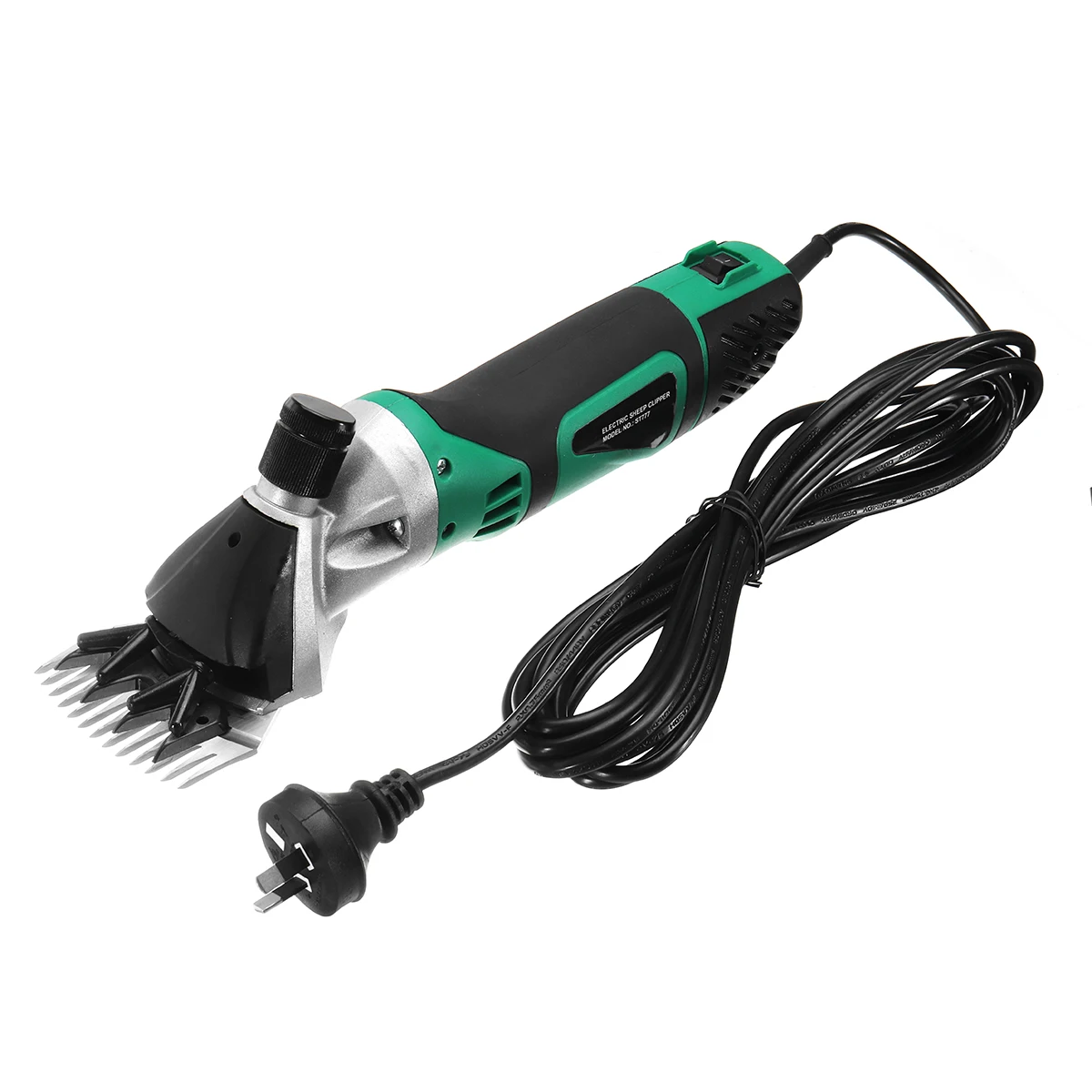 AU PLUG 220V Doersupp 6 скоростей 1500 Вт электрическая для стрижки овец Ножницы стригальная машинка для стрижки коз машины 2400р/мин EU/AU/US Plug - Цвет: AU PLUG 220V