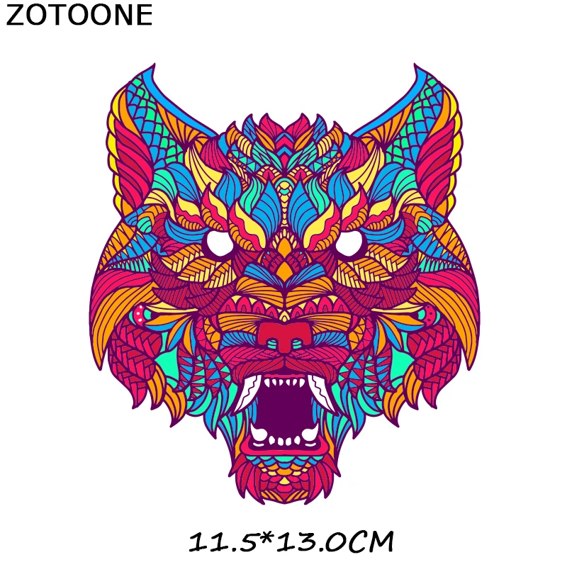 1239 ZOTOONE цветные пластыри в виде животных, утюжок для поделок, декоративная аппликация, а-уровень, моющиеся, легко печатаются, бытовые утюги, пластыри E - Цвет: 1239