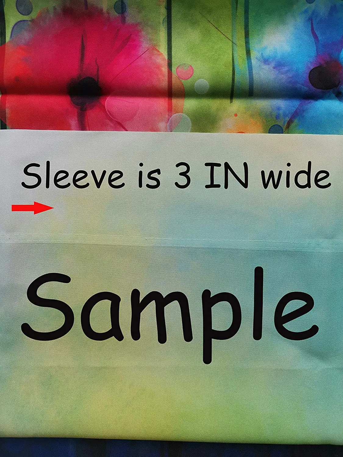 

Seasonal Watercolor Summer Spring Flowers Colorful Dahlia Banners Double-sided Large Garden Courtyard Outdoor Decoration Banners