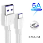 Huawei оригинальный бренд 5А USB 3,1 Type C кабель для Huawei P30 Mate 30 Pro Быстрая зарядка для Xiaomi mi 10 9 Pro Samsung S20 S10 iPad USB-C зарядное устройство для телефона