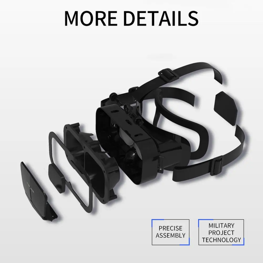 Очки виртуальной реальности 3D очки Гарнитура для фильмов видео игр | Электроника