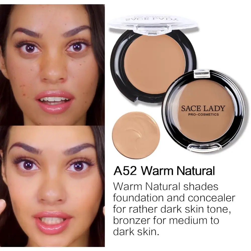 SACE LADY полное покрытие консилер крем для лица макияж корректор Палитра жидкая