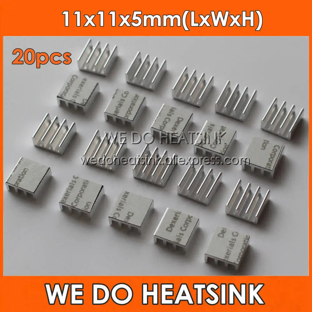 20 шт. вентиляторы для процессора 11x11x5 мм|cpu fan|aluminium heatsink profilealuminum |