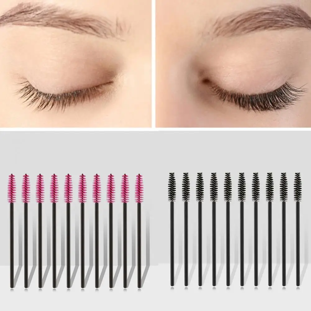 

Щеточка одноразовая для туши для ресниц, палочка винтовая профессиональная для макияжа, инструмент для женской туши, 50 шт.