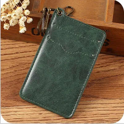 Корейский ретро держатель для карт идентификатор автобуса из искусственной кожи