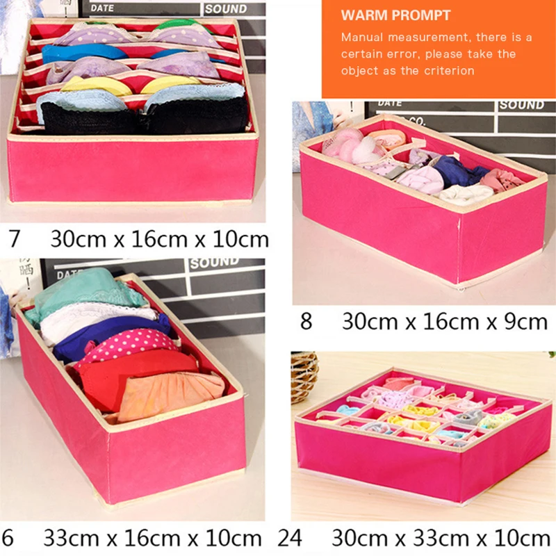 

Dormitory Closet Organizer Socks Home Separated Underwear Storage Box Home Room Organization Drawer Divider Dormitory Save Space