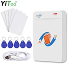 YiToo RFID-ридер, записывающее устройство, Дубликатор смарт-карт, копировальный аппарат, шифрованный декодер карт, поддержка NFC, Ntag, телефон на запястье, 125 кГц, 13,56 МГц