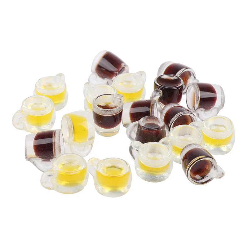 Горячая Распродажа 10 шт./компл. кукольный домик мини кружка для пива модель