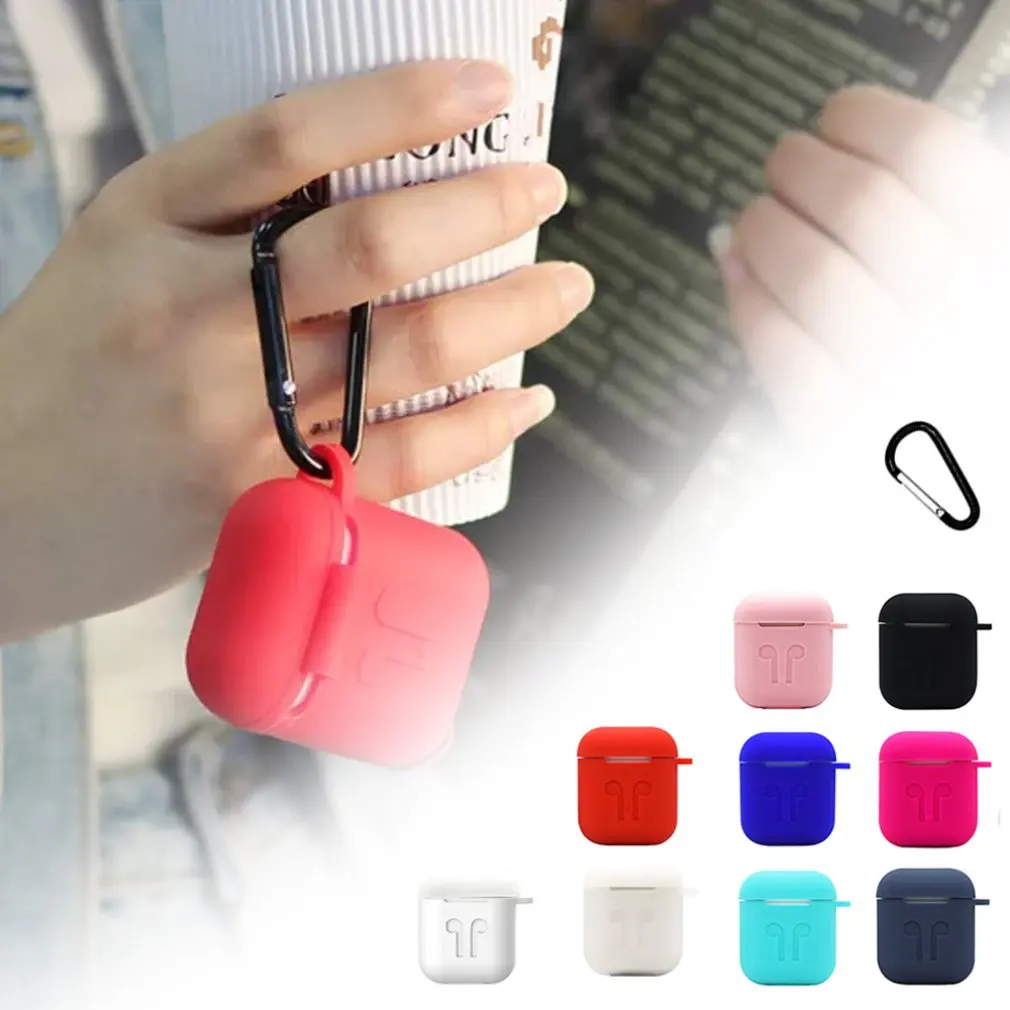 5 шт./компл. силиконовый чехол для Airpods Защитный анти потерянный провод наушников