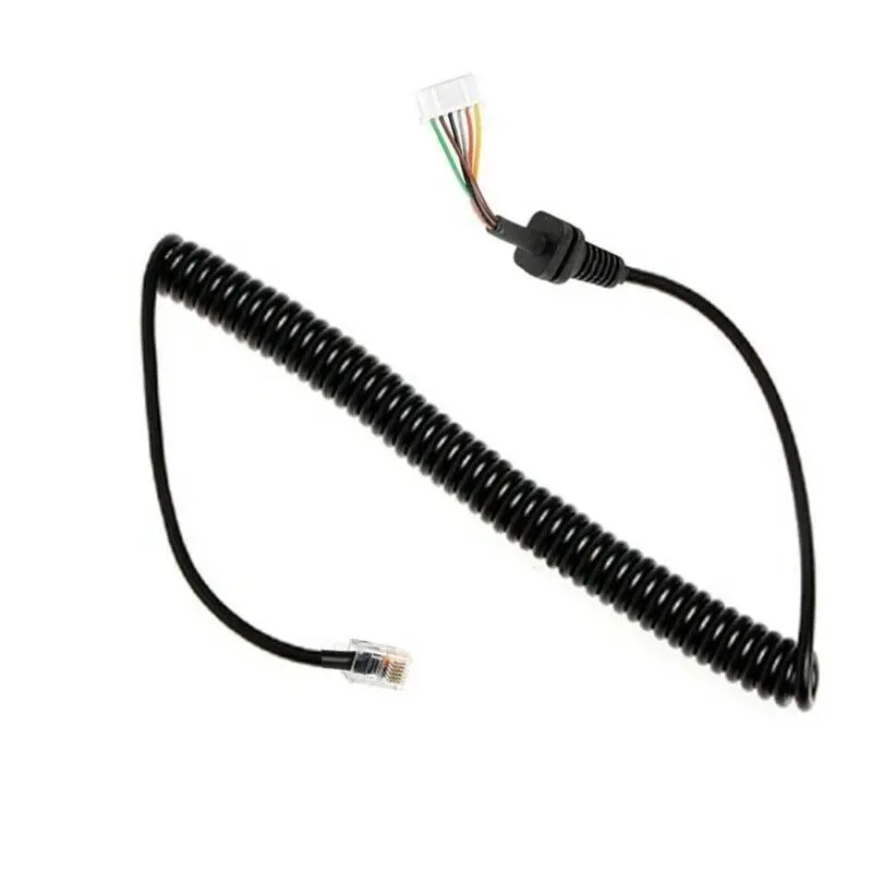 Автомобильный Ручной кабель для микрофона YAESU MH 48 48A6J FT 8800R 8900R 1807 7900R 1900|Запчасти и