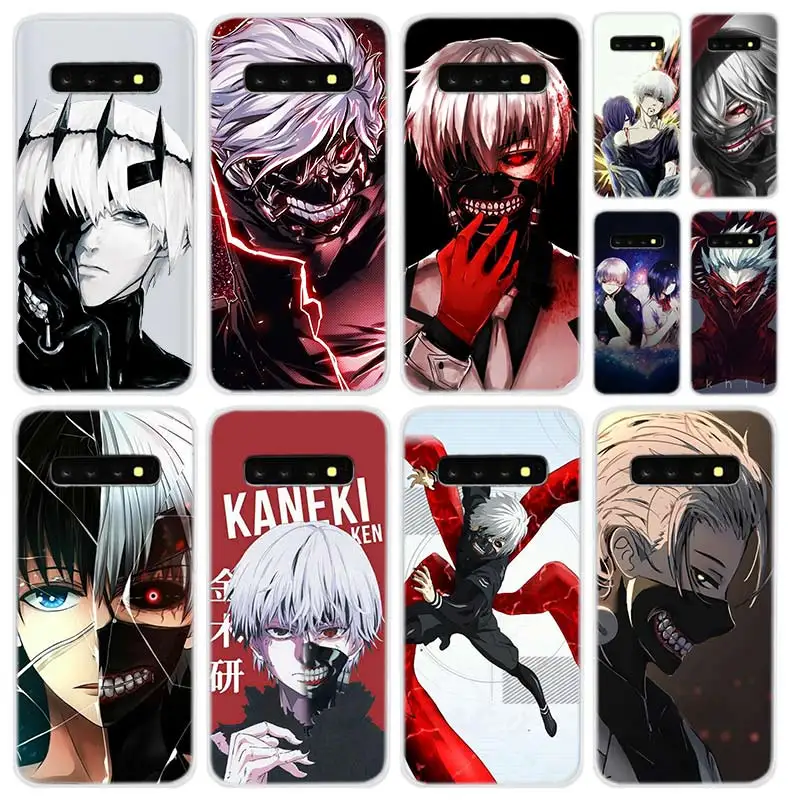 

Soft Silicone Case For Samsung Galaxy S21 S20 Uitra S10 S9 S8 Plus Lite Ultra S20fe S10e S7Edge Tokyo Ghoul