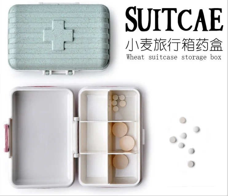 2019 компактная дорожная коробка для лекарств домашняя портативная аптечка первой