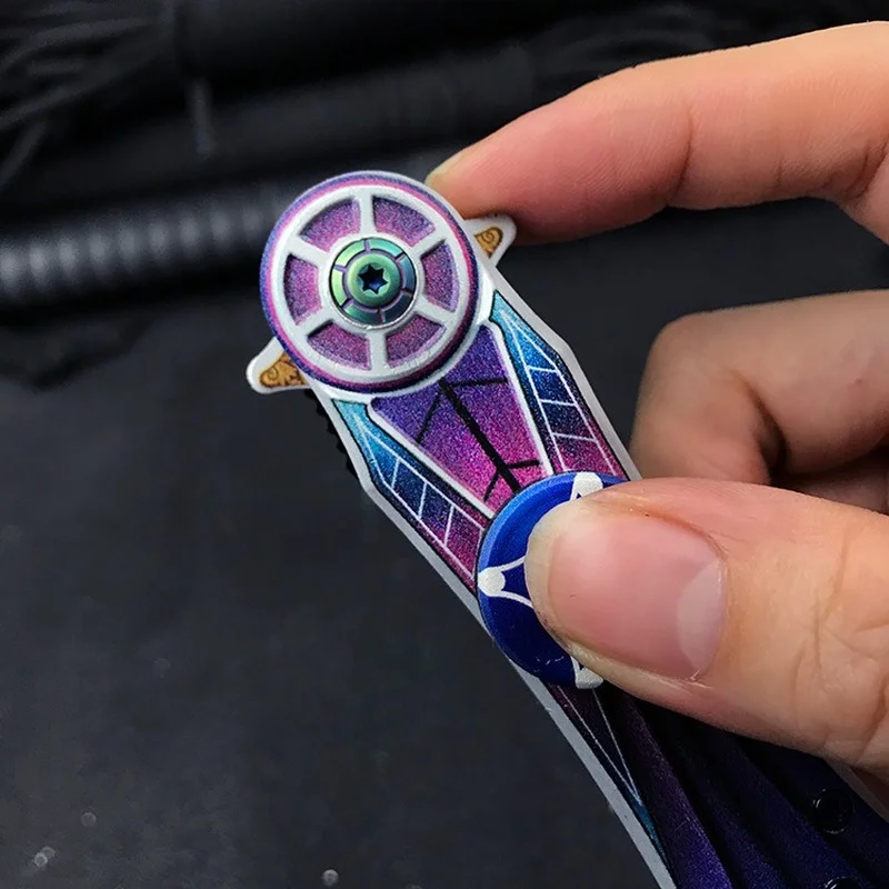 Складной нож-Спиннер повышенной твердости для самообороны | Инструменты