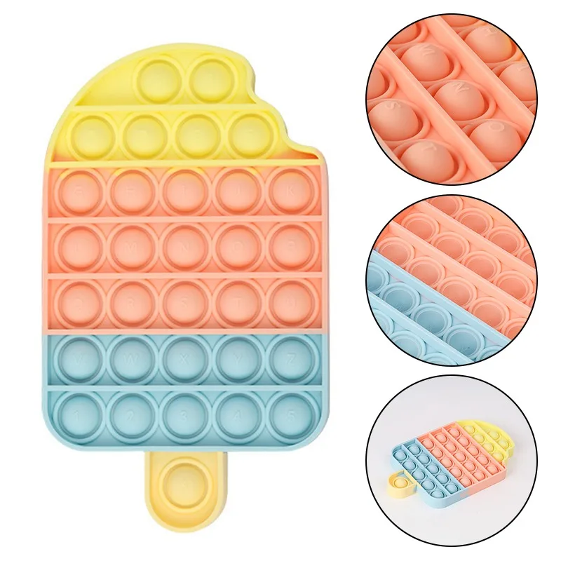 

Push Bubble Sensory Toy Autism Needs Squishy Stress Reliever Toys Adult Child Funny Anti-stress Fidget Decompression Gifts