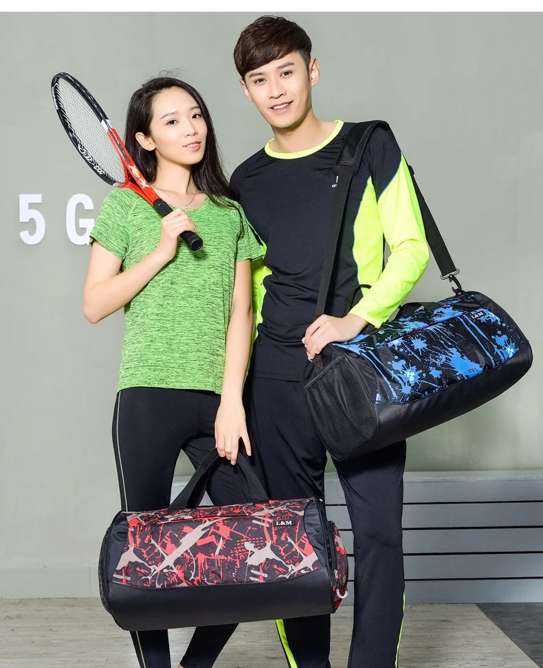 Мужская спортивная сумка для тренажерного зала женская и мужская йоги фитнеса