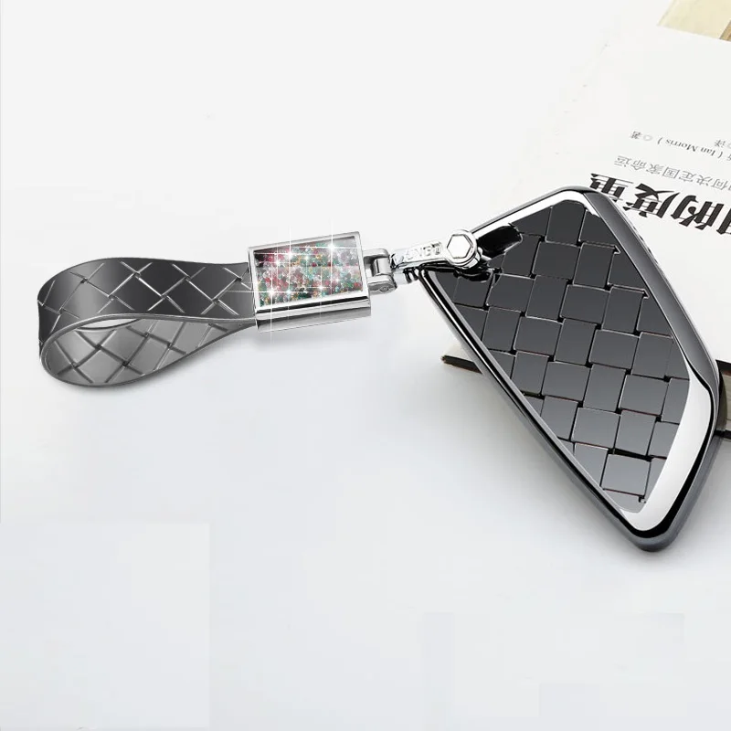 Чехол для ключа автомобиля Хрустальный чехол в форме лезвия BMW X1 X5 X6 F15 F16 F48 1 / 2 Series