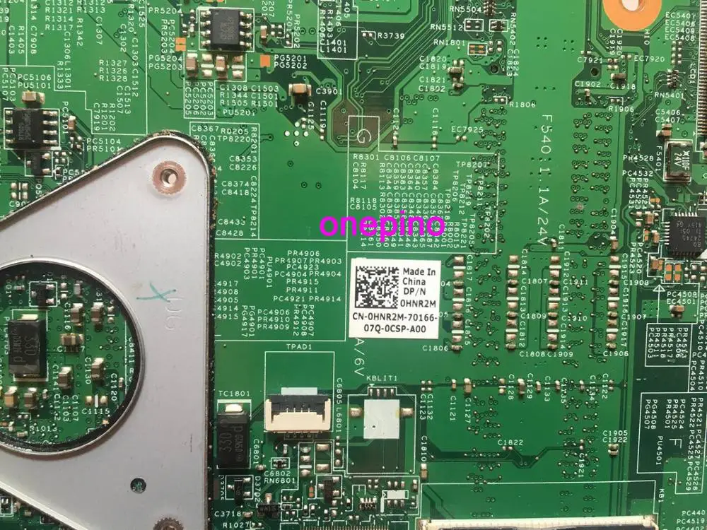 Материнская плата HNR2M 0HNR2M для ноутбука dell inspiron 15R M5010 материнская 48.4HH06.011 DDR3