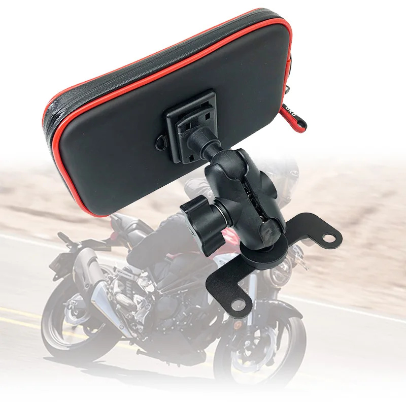 Motorcycle Front Phone Stand Holder Smartphone Phone GPS Navigaton Plate Bracket For HONDA CTX700 CTX 700 2014 2015 2016 2017