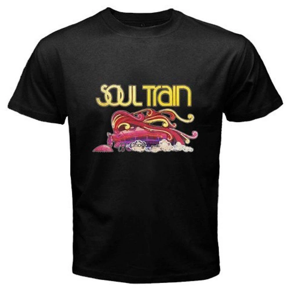 Мужская винтажная Футболка с принтом души и поезда Дон Корнелиус рэп хип-хоп |