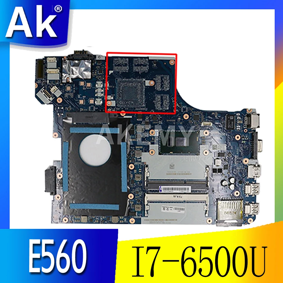

BE560 NM-A561 материнская плата для Lenovo Thinkpad E560 E560C материнская плата для ноутбука I7 6500U DDR3 100% протестированная работа