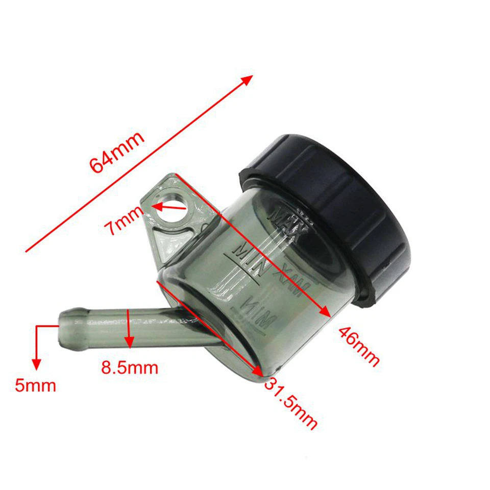 22 мм 19RCS мотоцикл Жесткий анодированный зеркальный зажим радиальный