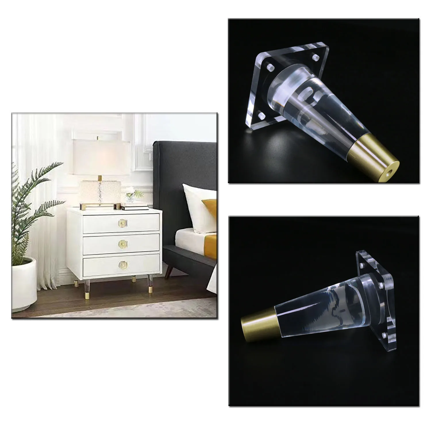 4 шт./упаковка подставки под диван |