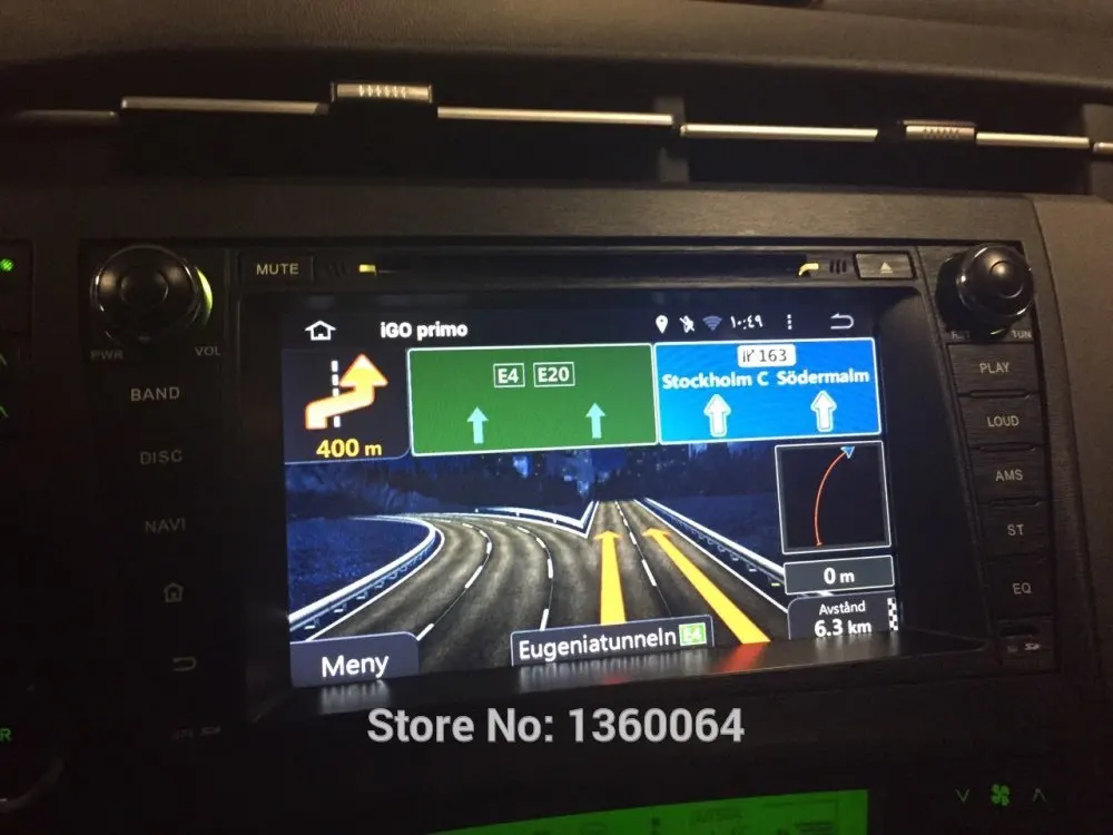 Четырехъядерный Android 5.1.1 автомобильный DVD плеер для Toyota Prius с емкостным экраном