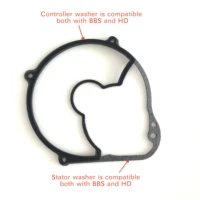 sealing gasket for bbs controller and bbs stator washer compatible for bbs and hd
