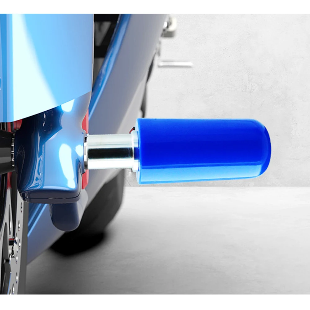 Пара 10 мм Универсальный ползунок для рамы мотоцикла Противоударная Подушка