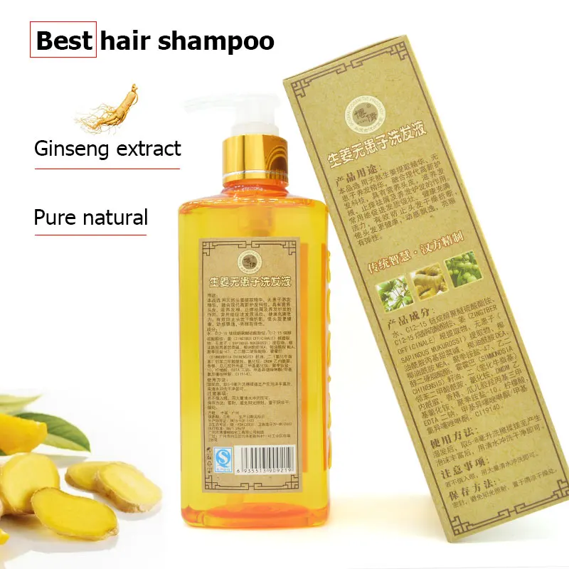 Шампунь для волос Ginger Hair профессиональный шампунь натурального роста и