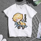 Футболка детская с коротким рукавом, мультяшная Удобная рубашка с японским призраком, рассекающей мою жену, Zenyi, для начальной школы
