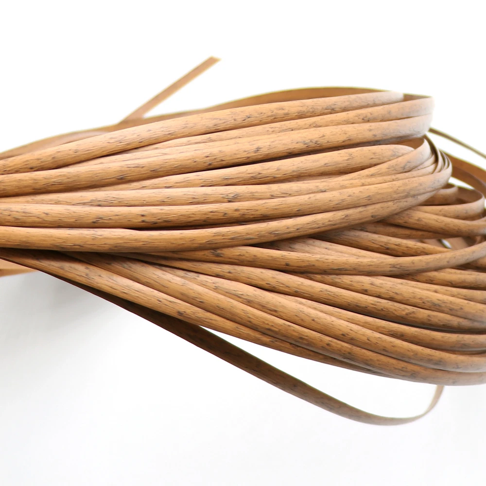 Плоский синтетический ротанговый Плетеный Материал 500 г PE пластиковый стул стол