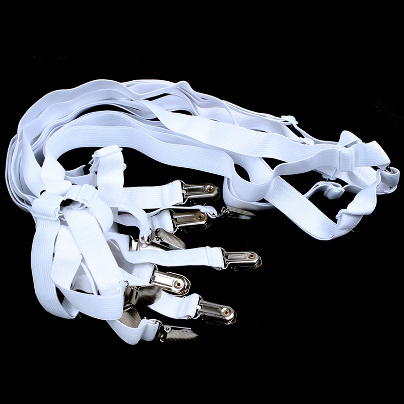 Зажимы для простыней крепежные захваты 3 стороны 6 сторон листовые подтяжки