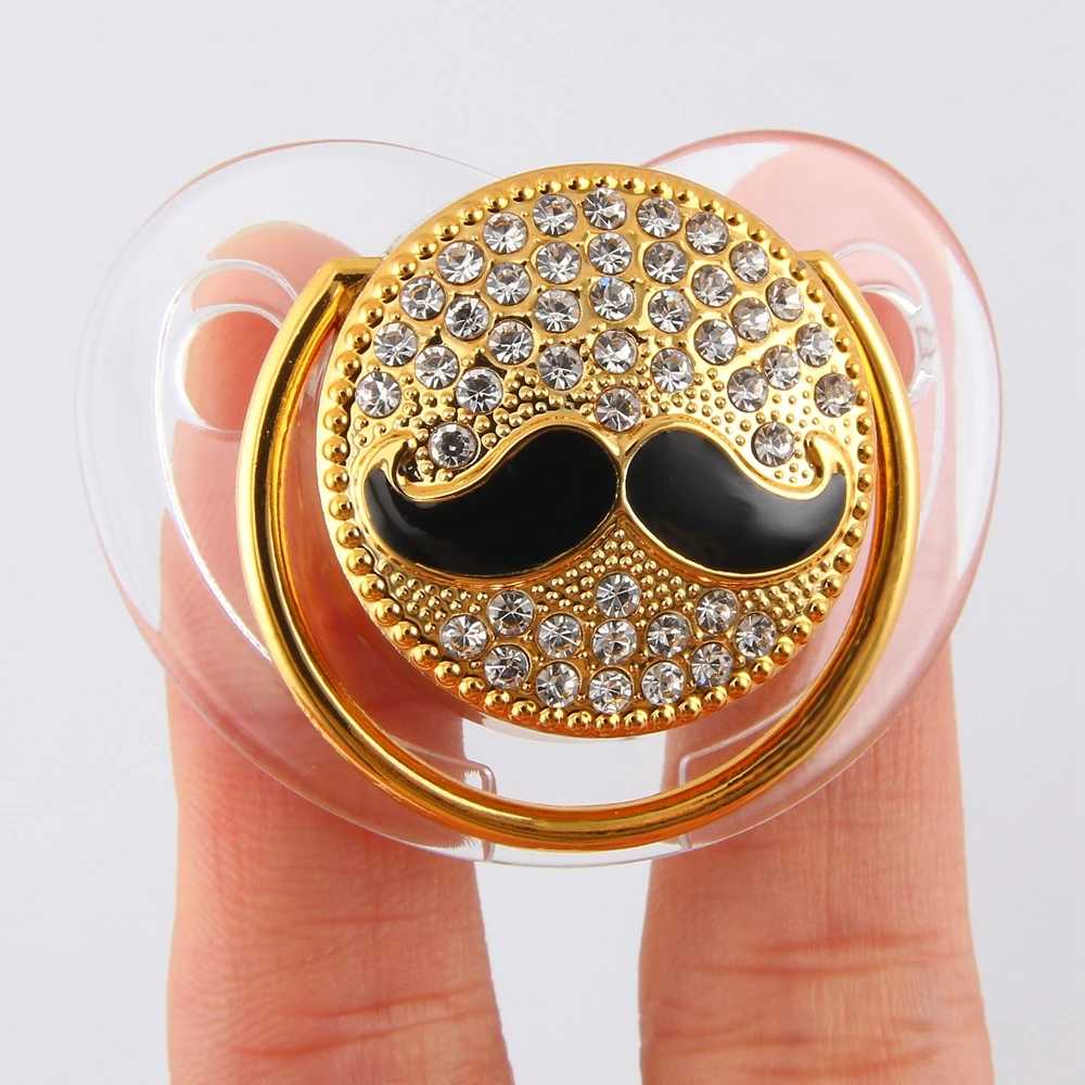 BPA бесплатно силиконовые смешные усы детские соски соска малыша Ортодонтические