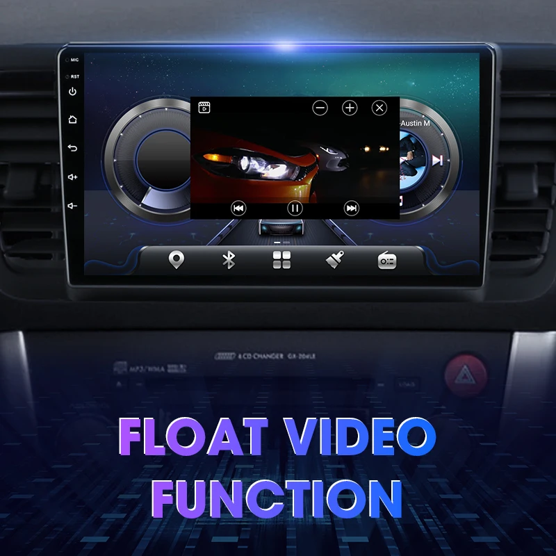 Srnubi Android 10 для Subaru Outback 3 Legacy 4 2003 - 2009 автомобильное радио мультимедийный